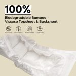 ECO BOOM Diapers, Baby Bamboo Viscose Diapers, Eco-Friendly Natural Soft Disposable Nappies for Infant, Size 5 Suitable for 26lb+ (X-Large - 28 Count) - Image 3